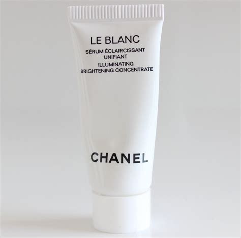 sérum le blanc chanel opiniones|chanel le blanc face wash.